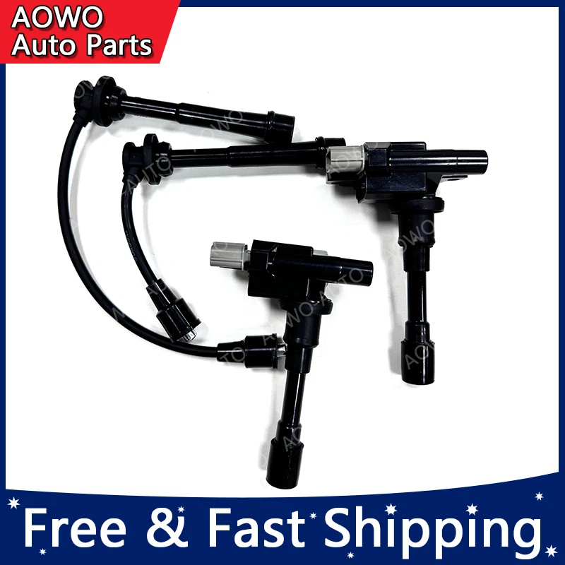Ignition Coil + Spark Plug Lead Fit for Suzuki Swift 1.5L RS415 EZ ZC ZD HT AU - image 1 of 4
