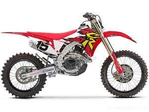 GRAPHICS DECALS KIT FOR CRF450RX 2017 2018 2019 2020 CRF250RX 18 2019 2020 2021 - Picture 1 of 1