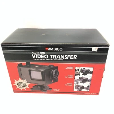 Ambico All-In-One Video Transfer System Model V-0652 Photos Films Slides - Image 1 of 4