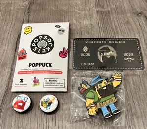 Designer Con 2022 Vincents Esclusiva carta spilla e poppuck - Foto 1 di 2