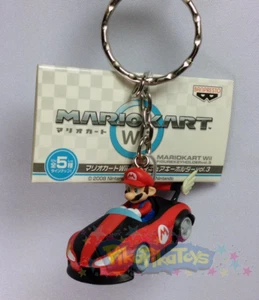 Mario in Speedster - Mario Kart Wii Llavero Figura Mascota Vol 2 Vendedor de EE. UU. - Imagen 1 de 1
