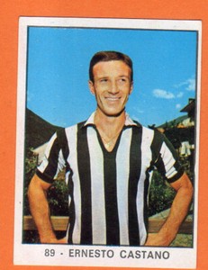 CAMPIONI DELLO SPORT PANINI 1966 N°89 ERNESTO CASTANO JUVENTUS NUOVA PERFETTA FL