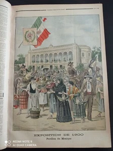 Le petit journal 1900 511 exposition universelle Paris  Pavillon du Mexique - Picture 1 of 2