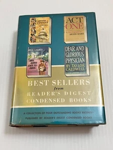 VINTAGE 1960 BESTSELLER READER'S DIGEST KOMPRIMIERTE BÜCHER HC EXLIB - Bild 1 von 7