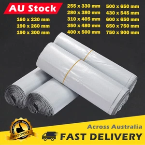 Poly Mailer Plastic Mailing Satchel Shipping Parcel Self Sealing Courier Bag - Picture 1 of 31