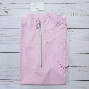 Camisa Sastre Deportista ICEFIL Manga Corta Cremallera - Rosa Dama/Blanco/Plateado - Imagen 1 de 1