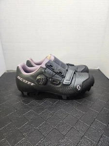 Scott MTB Team Boa Women's Shoe 37 Us 6 Black and Purple - Picture 1 of 8
