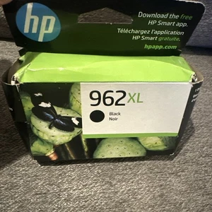 HP 962XL Ink Cartridge - Black Exp June2026 (New in Box) Box Damaged - Photo 1/7