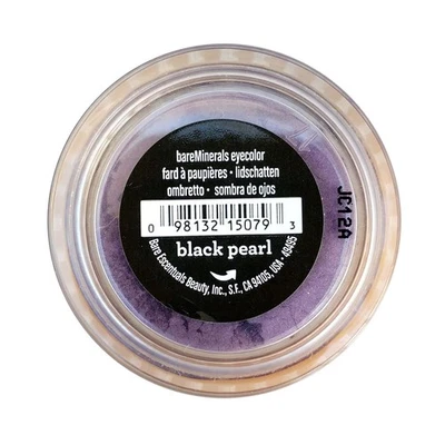 bareMinerals Black Pearl Eyecolor .57g /.02oz Bare Escentuals SEALED - Image 1 of 4