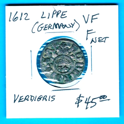 LIPPE - HISTORICAL SIMON VI SILVER GROSCHEN (1/24 THALER), 1612, KM# 8 - Image 1 of 3