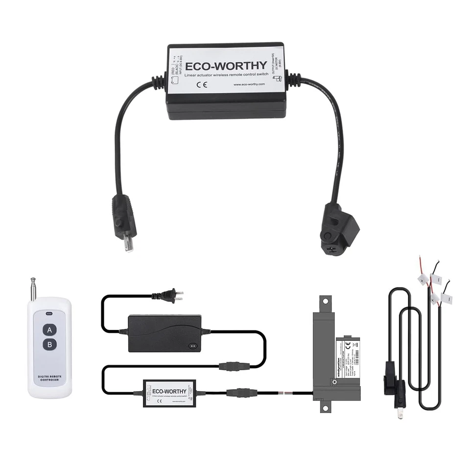Forward Reverse Linear Actuator Controller, Wireless Motor Switch Kit for Motors - Image 1 of 4