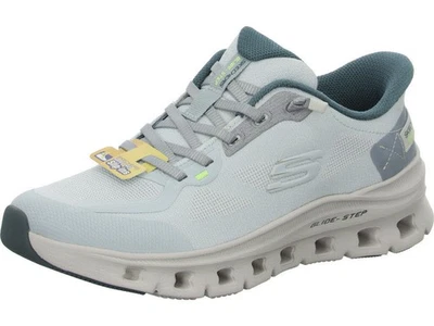 BOBS BY SKECHERS SKECHERS Damen Sneaker Slipper HANDS FREE SLIP-IN blue GLIDE-STEP