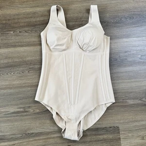 HoneyLove Boldness Body Korsett modellierend sehr fester Halt beige nude groß - Bild 1 von 10