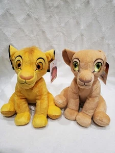 Disney Der König der Löwen Simba & Nala Plüschtiere Set von Just Play 8 Zoll - Bild 1 von 20