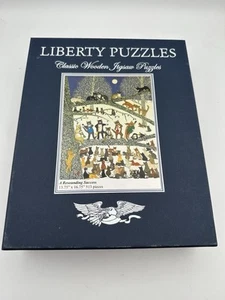 LIBERTY PUZZLES Classic Wooden Jigsaw Cats A RESOUNDING SUCCESS 513 pc 14x17 NIB - Picture 1 of 2