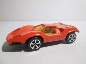Corgi Juniors No. 71 Marcos XP (Orange / Blk Base) 1971-73 - 5 Spk Whls Unboxed. - Picture 1 of 20