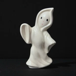 Vintage Halloween Ceramic Ghost Hand Painted 4.5" 1979 Hobbyist - Picture 1 of 6