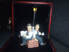 Extremely Rare! Laurel and Hardy Under a Street Lantarn Figurine Statue