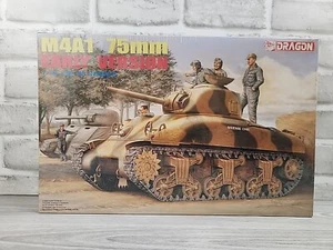 M4A1 75mm Versión Temprana Escala 1:35 Serie '39-'45 Dragón 6048 Kit Modelo Plástico - Imagen 1 de 10