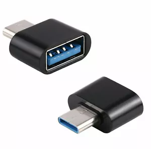 USB C auf USB A Adapter OTG USB-Stick für iPhone Samsung Xiaomi MacBook Buchse - Bild 1 von 7