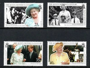 South Georgia & South Sandwich  1999 Queen Mother's Century SG MS 289-292 U/M - Picture 1 of 1