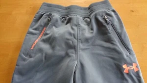 Under Armour Boys' Pennant Tapered Track Pants, Jogger Style Sweatpants Boys 6 - Picture 1 of 11