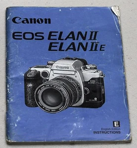 CANON EOS ELAN II IIE Original Camera Guide Manual Instruction Photography Book  - Picture 1 of 1