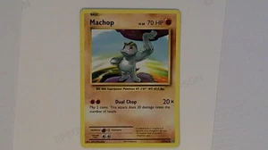 57/108 Machop - Evolutions - Common Pokemon TCG Card - Picture 1 of 2