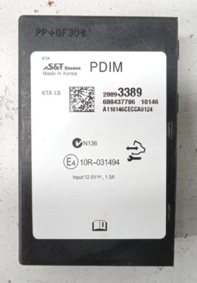 Chevrolet Equinox 2010 unidad de módulo de control de interfaz multimedia OEM, 20893389 Foto 1 de 4