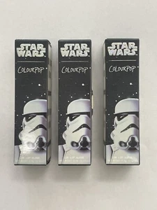 3x Star Wars Colourpop Lux Lip Gloss Imperial Color 0.14oz  Set Of 3 Colour pop - Picture 1 of 4