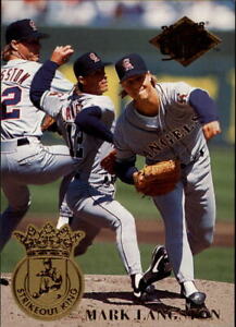 1994 Ultra Strikeout Kings California Angels Baseball Card #2 Mark Langston