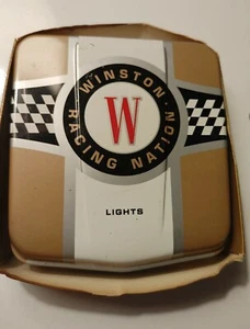 VINTAGE WINSTON RACING NATION CIGARETTE TIN - Picture 1 of 2
