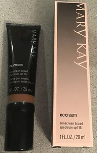 Mary Kay CC Cream crema solare ampio spettro SPF 15 crema protezione pelle 1 oz - Foto 1 di 2