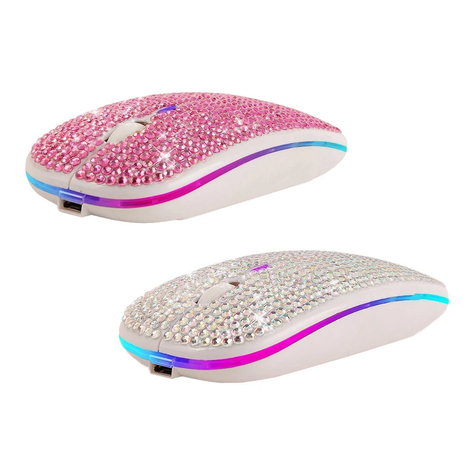 Wireless Mouse Bluetooth 5.2 and 2.4G Cordless Mouse Rechargeable for Tablet - Image 1 of 1