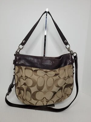 Hobo de lona Coach Signature C's Zoe J1020-F14708 Foto 1 de 4