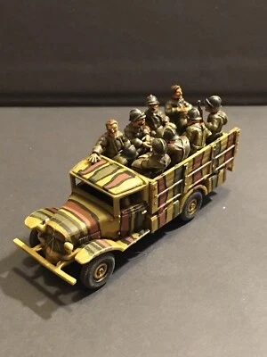 1/72 WW2 FRANCÉS CITROEN U23 CON FIGURAS. Modelo de resina pintada. 2 semanas para terminar Foto 1 de 4