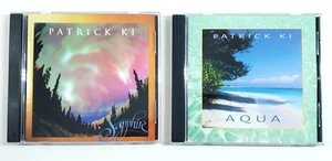 Patrick Ki 2 CD Lot 2001 Sapphire / 2004 Aqua Acoustic Guitar Cd Bundle - Picture 1 of 6