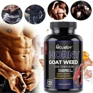 Premium Epimedium Extract 1000mg - Supports Performance And Muscle Health - Picture 1 of 9