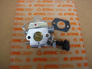 GENUINE STIHL BG86 SH86 BLOWER 4241/23 CARBURETOR - NEW TAKE OFF - Picture 1 of 5