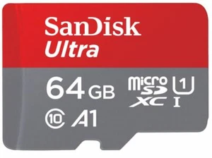 For Nintendo Switch or Lite Console Sandisk 64GB Micro SD XC Card UHS-I 100mbs - Zdjęcie 1 z 6