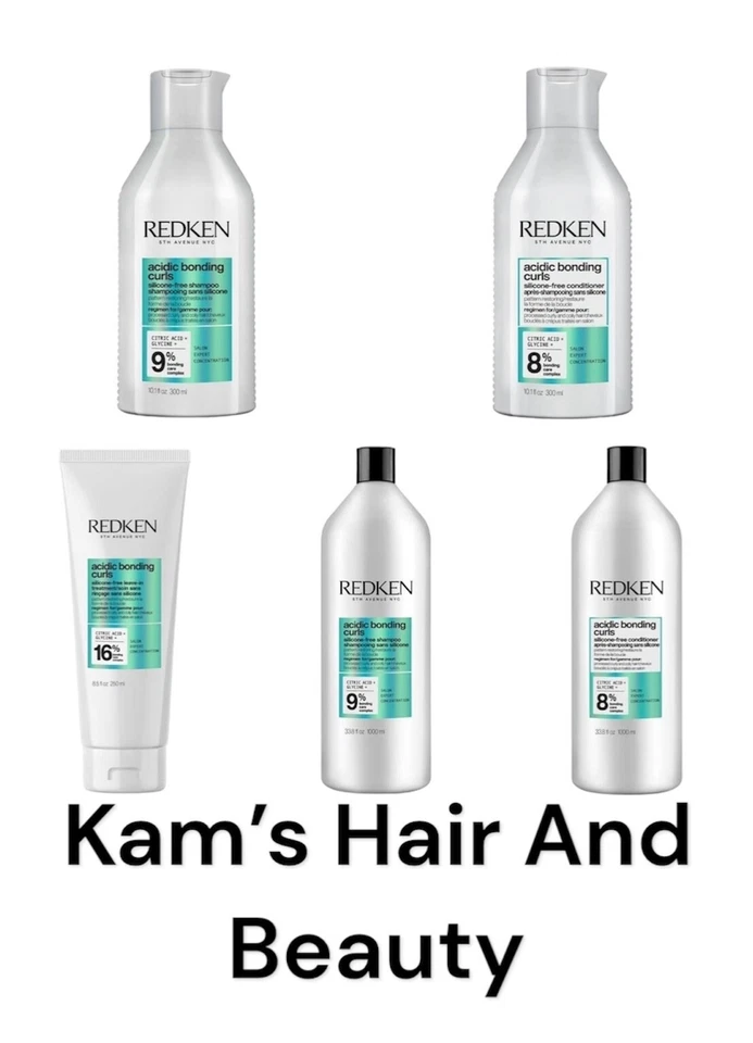 Redken Acidic Bonding Curls Shampoo, Conditioner And Treatment-300ml-1000ml - Image 1 of 1