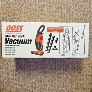 BOSS CLEANING EQUIPMENT MONSTER STICK VACUUM Lightweight and Compact NEW - Picture 1 of 3