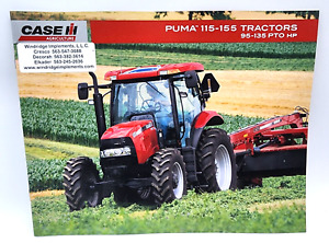 Case Agriculture Puma Series tracteurs 115-155 PT0 HP Vendeur Brochure