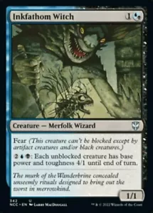 Inkfathom Witch x1 - Commander: Streets of New Capenna - NM-Mint, English - Comm - Picture 1 of 1