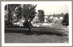 New Harbor, ME RPPC Town & Bay View - Lorimer E. Brackett #1060 - Foto 1 di 2