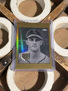 2019 Topps Chrome Greatest Card Reprint Gold /50 Stan Musial 150 Years Patch - Picture 1 of 2