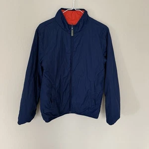 Boden Teen Boys Blue/Red Reversible Puffer Jacket Lightweight 13-14Y - Picture 1 of 11