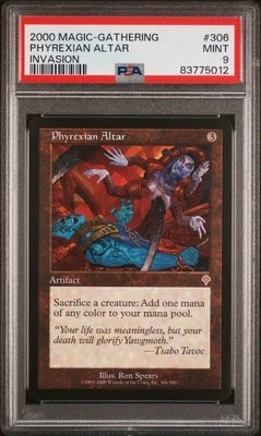 Phyrexian Altar - Invasion - MTG - Mint - PSA 9. POP 8. More MTG in store - Image 1 of 2