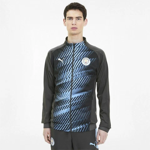 [756807-25] Mens Puma MCFC Stadium League Jacket Cover