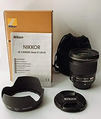 Nikon Single-Focus Lens AF-S NIKKOR 24mm f / 1.8G ED New - Image 1 of 1